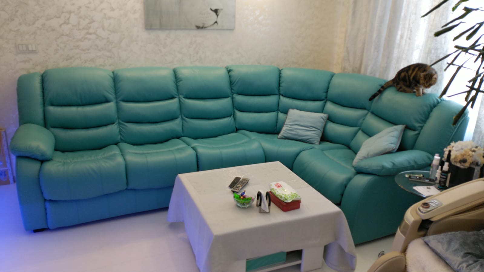 Перетяжка дивана на дому. Сортавала